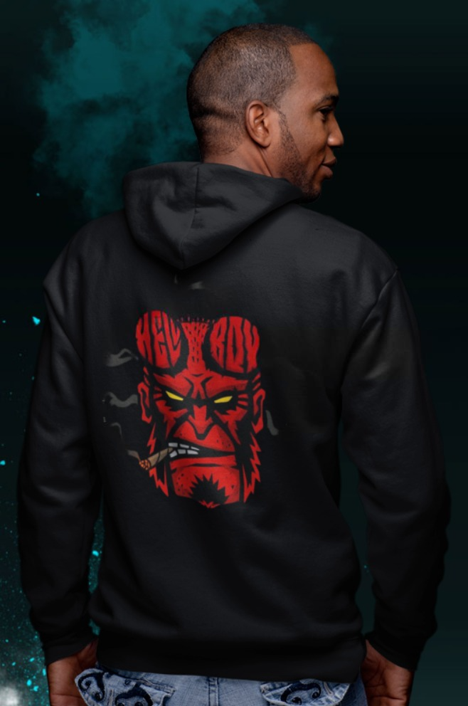 HellBoy Oversized Hoodie